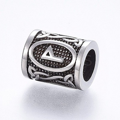 304 Stainless Steel Beads STAS-H460-01AS-9-1