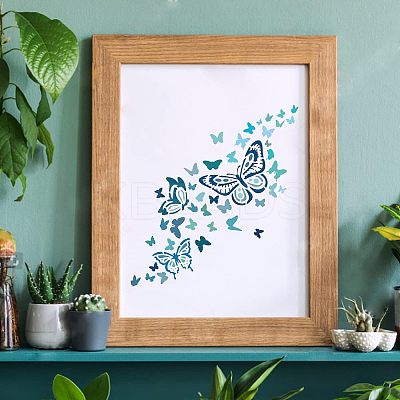 Plastic Reusable Drawing Painting Stencils Templates DIY-WH0172-366-1