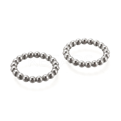 Tarnish Resistant 304 Stainless Steel Linking Rings LS-STAS-L224-055B-P-1