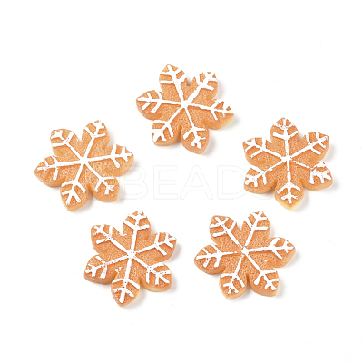 Christmas Theme Resin Cabochons RESI-CJC0001-37K-1