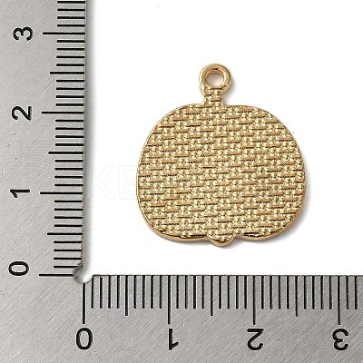 Thanksgiving Day Golden Tone Alloy Enamel Pendants ENAM-M002-01D-G-1