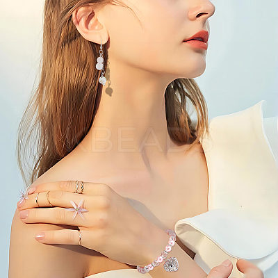 DIY Rosary Bracelet Necklace Making Kit DIY-AR0002-77-1