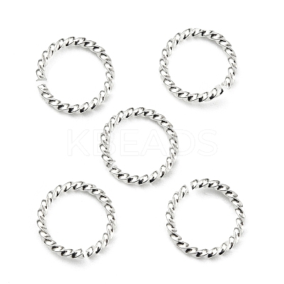 304 Stainless Steel Open Jump Rings STAS-F191-12S-D-1
