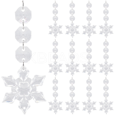 30Pcs Acrylic Pendants TACR-SP0001-01-1