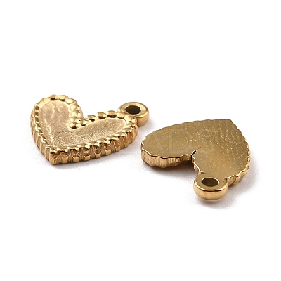 Ion Plating(IP) 316 Surgical Stainless Steel Charms STAS-M293-15G-1