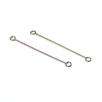 Ion Plating(IP) 304 Stainless Steel Eye Pins LS-STAS-I141-01A-M-1