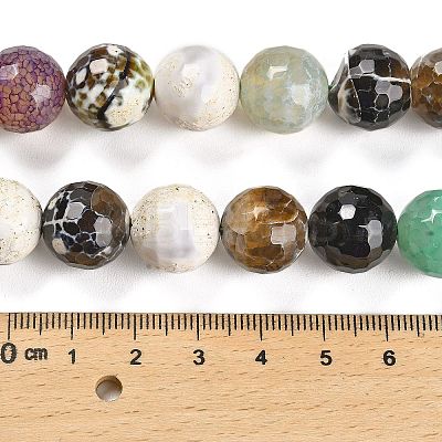 Natural Agate Beads Strands G-L595-A01-01D-1