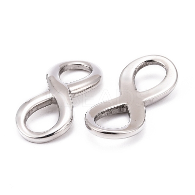 Tarnish Resistant Smooth Surface 304 Stainless Steel Infinity Links connectors LS-STAS-N006-03-1