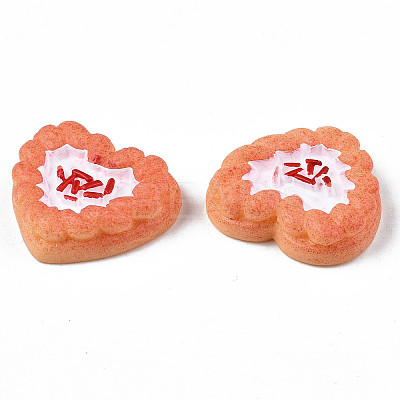 Epoxy Resin Resin Cabochons CRES-S358-76A-1