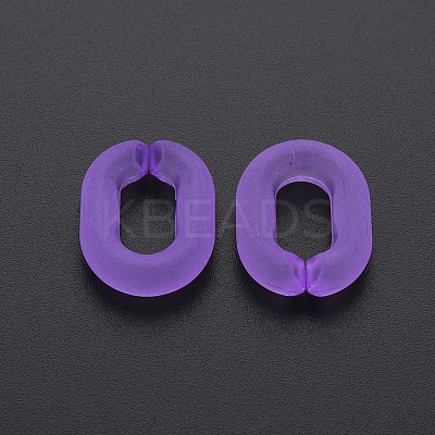 Transparent Acrylic Linking Rings MACR-S373-19B-D07-1