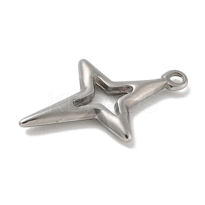Anti-Tarnish 304 Stainless Steel Pendants STAS-Q334-55P-1