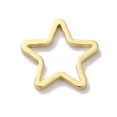 Brass Linking Rings KK-K383-09F-G-1