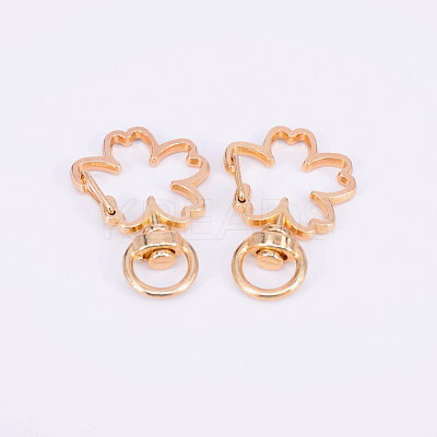 Iron Swivel Lobster Clasps KS-TAC0003-09KCG-1
