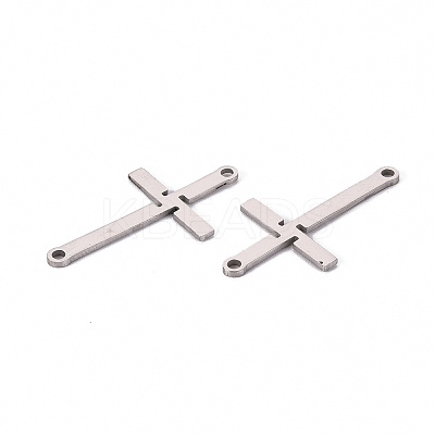 Non-Tarnish 201 Stainless Steel Link Connectors LS-X-STAS-S110-087P-1