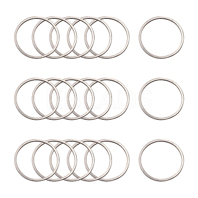 Non-Tarnish 304 Stainless Steel Linking Ring STAS-S079-12C-A-1