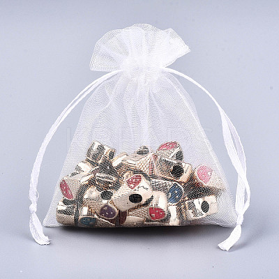 Organza Gift Bags with Drawstring LS-X-OP-R016-15x20cm-04-1