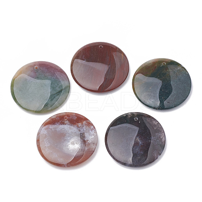 Natural Indian Agate Pendants G-S330-29A-1
