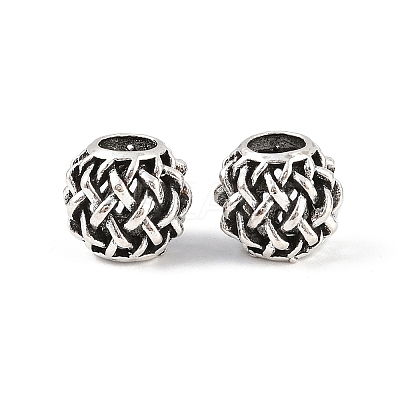 Alloy European Beads X-PALLOY-S079-011AS-1