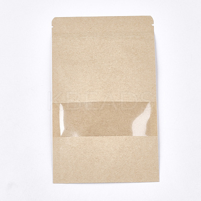 Resealable Kraft Paper Bags OPP-S004-01B-1