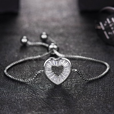 Eco-Friendly Electroplate Brass Slider Bracelets BJEW-EE0006-03P-1