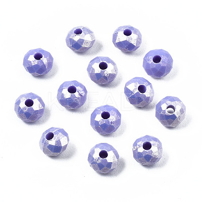 Spray Painted Acrylic Beads MACR-S280-03A-1