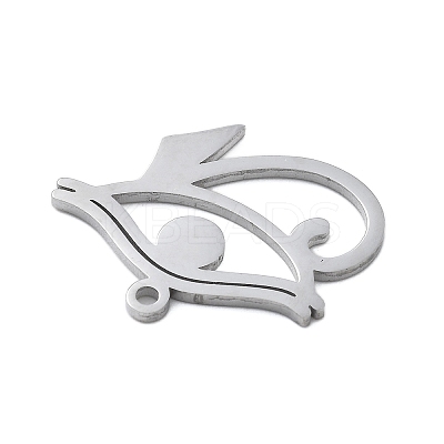 304 Stainless Steel Pendants STAS-I327-11P-1