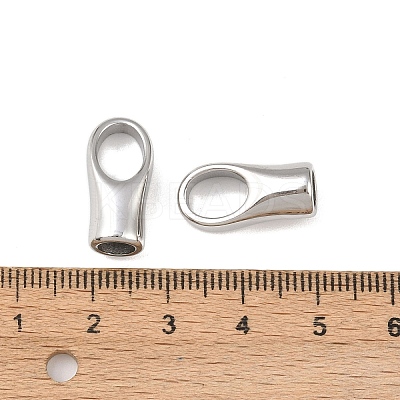 Tarnish Resistant 304 Stainless Steel Cord Ends STAS-N034-16-1