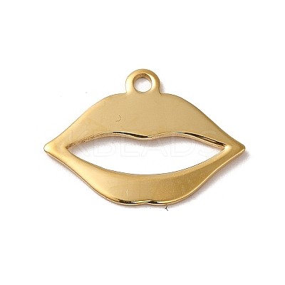 304 Stainless Steel Charms STAS-L022-307G-1