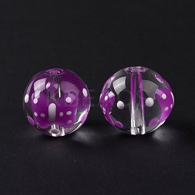 Transparent Glass Beads LAMP-B021-03A-05-1