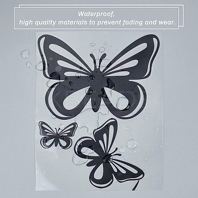 Waterproof Plastic Car Decals for Women DIY-FG0001-26-1