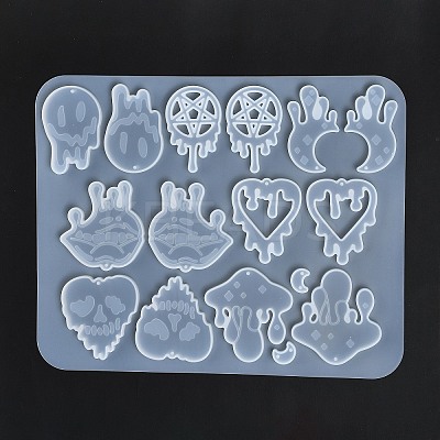 DIY Halloween Theme Pendant Silicone Molds LS-DIY-I102-05-1