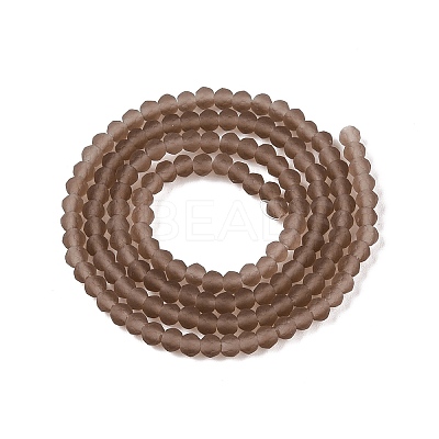 Transparent Glass Beads Strands EGLA-A044-T2mm-MD16-1