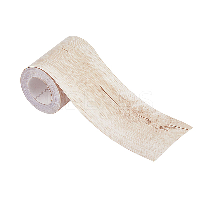 Self-Adhesive PVC Woodgrained Paper DIY-WH0632-19A-01-1