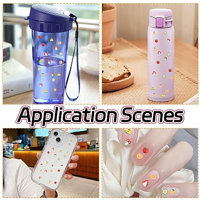 12G Handmade Polymer Clay Nail Art Decoration CLAY-YW0002-18-1