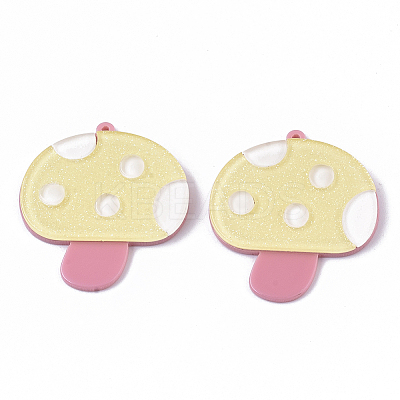 Cellulose Acetate(Resin) Pendants X-KY-S161-021E-1