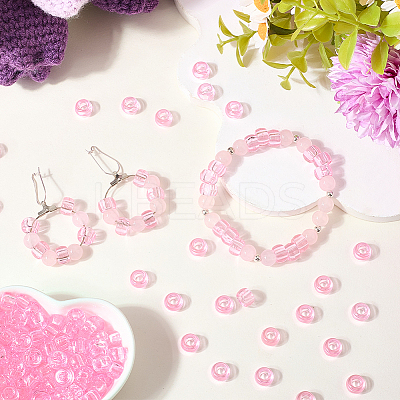 800Pcs Transparent Plastic Beads KY-SP0001-52A-1