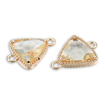 Transparent K9 Glass Connector Charms LS-GLAA-N038-60-F12-1