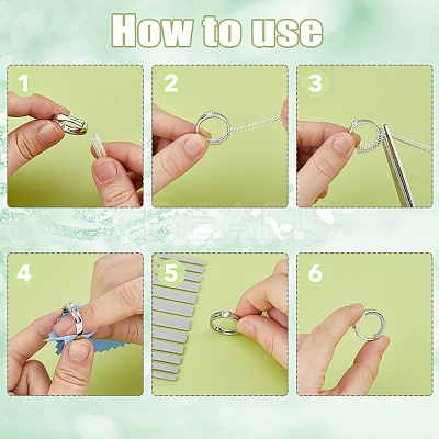 36Pcs 10 Styles Resin Spring Coil & EVA Ring Size Adjuster Sticker DIY-FH0008-32-1