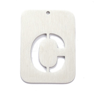 Non-Tarnish 304 Stainless Steel Pendants STAS-K216-49C-P-1