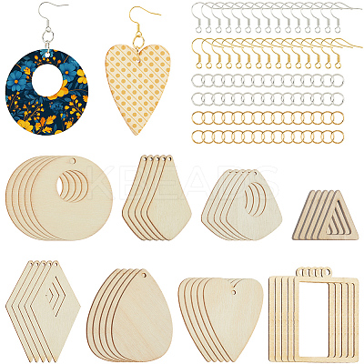 DIY Earring Jewelry Making Kit DIY-SP0004-34-1