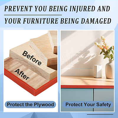 TPE Self-Adhesive Flexible Molding Trim DIY-WH0578-82B-02-1