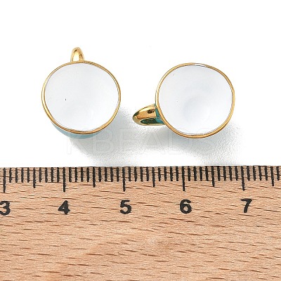 304 Stainless Steel Enamel Pendants STAS-L316-16G-02-1