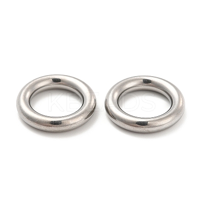 Non-Tarnish 304 Stainless Steel Linking Rings X-STAS-D246-01A-05P-1