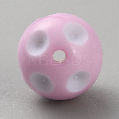 Acrylic Beads MACR-WH20003-02B-1