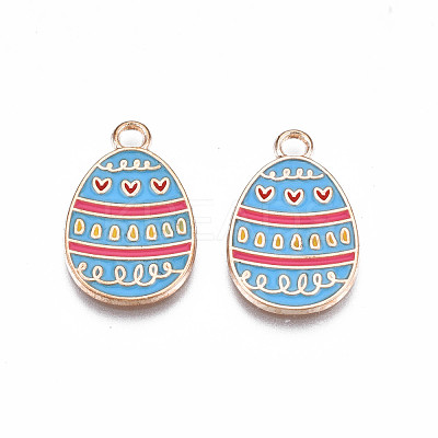 Alloy Enamel Pendants ENAM-S115-154-1