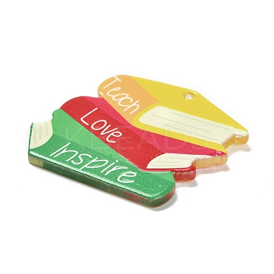 Teachers' Day Resin Pendants RESI-M037-04B-1