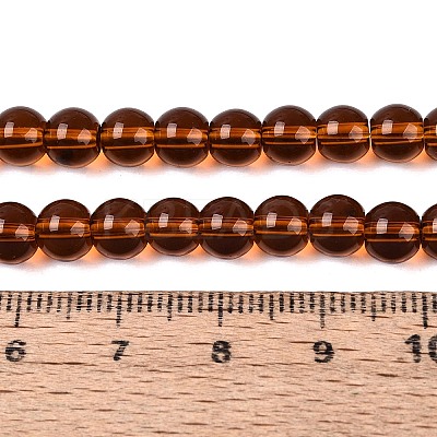 Transparent Glass Beads Strands GLAA-T032-T6mm-M-1