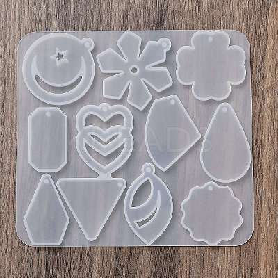 Geometry Earrings Pendants DIY Silicone Mold LS-DIY-Q033-01C-1