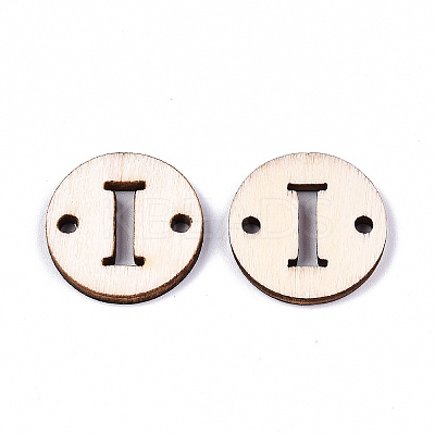 Unfinished Natural Poplar Wood Links Connectors WOOD-S045-140A-01I-1