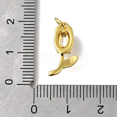 Brass Micro Pave Cubic Zirconia Pendants KK-Z102-01G-01-1